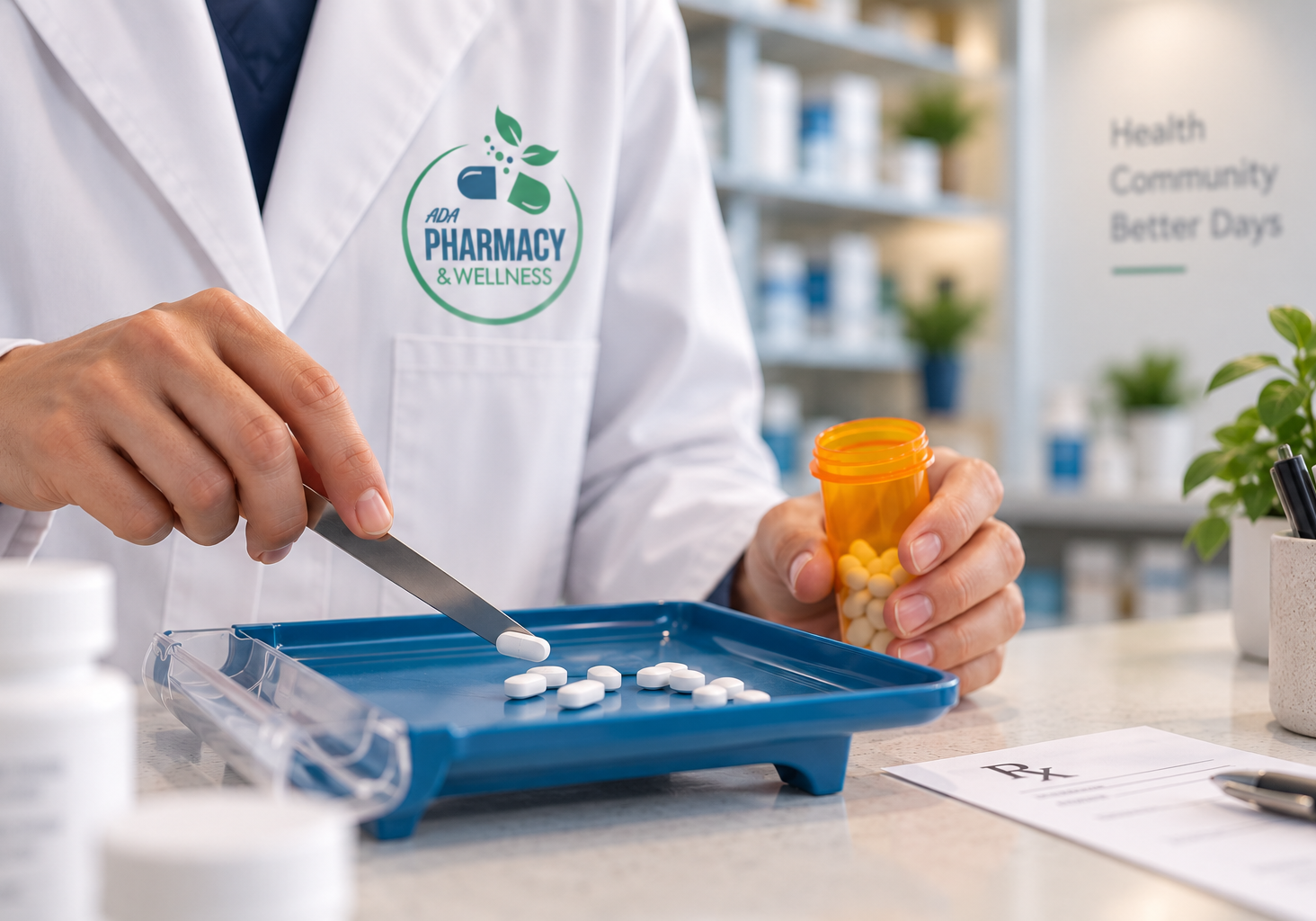 ada pharmacy and wellness prescription